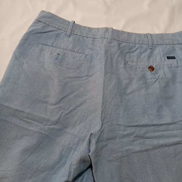 Izod Bermuda men shorts blue size 38 - Picture 7 of 7